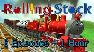 Cartoon Trains  1 Hour of Fun Adventures [upl. by Sadinoel]