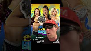 WWE NXT Spring Breakin 42523 Review Indi Hartwell vs Tiffany Stratton vs Roxanne Perez shorts [upl. by Aradnahc]