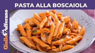 PASTA ALLA BOSCAIOLA RICETTA ORIGINALE [upl. by Mcclary784]