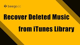 How to Recover Deleted Music from iTunes Library Recoverit Data Recovery [upl. by Gabi500]