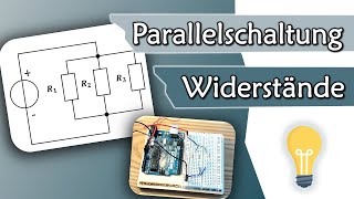 Parallelschaltung von Widerständen einfach erklärt  Gleichstromtechnik 5 [upl. by Enyrat282]