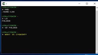 What is Cygwin  How does Cygwin work [upl. by Henig]
