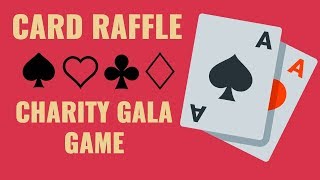 Fundraising Idea Deck of Cards Raffle [upl. by Kristine478]