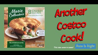 Another Costco Cook  Marie Callenders Chicken Pot Pies [upl. by Ojeibbob]