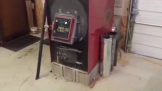 Off Grid Living  Hot Blast Wood Stove Modifications [upl. by Sirtaeb]