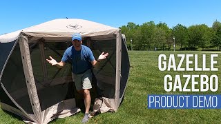 Gazelle Portable G6 Gazebo  Gazelle Product Demo EP 58 [upl. by Licastro736]