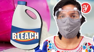 How To Use Bleach Disinfectant [upl. by Tay152]