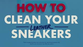 How to Clean Your Leather Sneakers  TOMMY HILFIGER [upl. by Alpert]