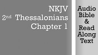 2nd Thessalonians 1  NKJV  Audio Bible amp Text [upl. by Mcquade]