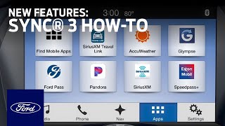 SYNC®3 New Features  SYNC 3 HowTo  Ford [upl. by Hahnert365]