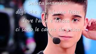 Moreno sapore di sale con testo [upl. by Lolita714]