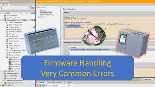 TIA Portal Firmware Version Handling  Common Errors and Fixes [upl. by Eillim]