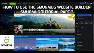 How to set the website layout and background  Smugmug Tutorial Pt 3 [upl. by Stover100]