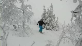 Powder skiing in Trysil Norway [upl. by Gow]