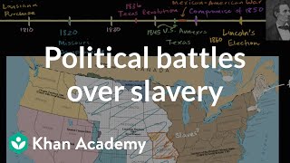 Slavery and Missouri Compromise in early 1800s  US History  Khan Academy [upl. by Calvano]