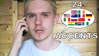 The English Language In 24 Accents [upl. by Etteuqal559]