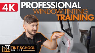 Professional Training  How To Tint Car Windows  Window Tint Course  Car Tint Tutorials [upl. by Pinchas]