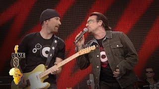 U2  Vertigo Live 8 2005 [upl. by Esinart803]