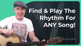 How To FIND the Strumming Pattern for ANY Song [upl. by Kettie]