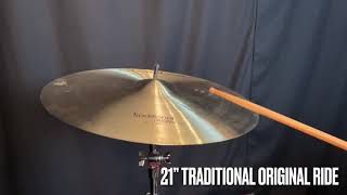 Istanbul Agop 21” Traditional Original Ride [upl. by Lewap819]