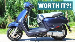 KYMCO Like 150i Scooter REVIEW [upl. by Nileuqcaj]