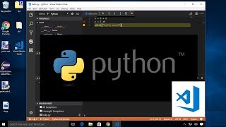 How to Set Up Python in Visual Studio Code on Windows 10 [upl. by Nilrac]