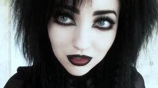 My Everyday Goth Makeup Tutorial [upl. by Anyotal]