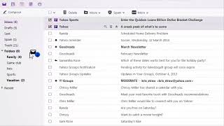 How to Organize Your Yahoo Email Inbox [upl. by Silberman]