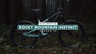 2021 Rocky Mountain Instinct Carbon 70  Bike Review [upl. by Arahc]