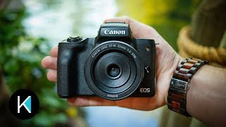 Canon EOS M50 Review  BEST MIRRORLESS CANON SO FAR [upl. by Redyr597]