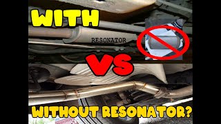 Resonator vs without Resonator Honda City Gm6 [upl. by Nylloh]