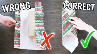 LifeChanging Gift Wrapping Hacks [upl. by Rustice]