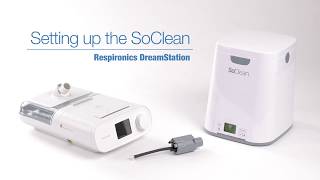 Installing the DreamStation Tubing Adapter for SoClean CPAP Sanitizers  DirectHomeMedical [upl. by Nuahsyar]