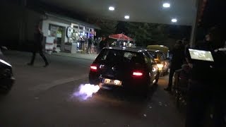 VW Golf 4 GTI 18T  LOUD ANTILAG Sound amp Flames [upl. by Woods249]