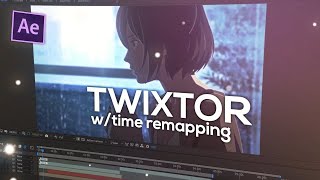 Twixtor Remapping  After Effects AMV Tutorial [upl. by Salis]