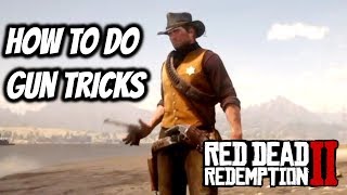 HOW TO SPIN YOUR PISTOL  Red Dead Redemption 2 Guides [upl. by Jaffe]