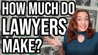 How Much Do Lawyers Make  Average Lawyer Salaries [upl. by Yemac191]