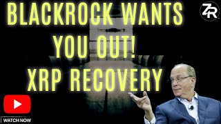 BlackRock Wants You OUT XRP Recovery [upl. by Imogen]