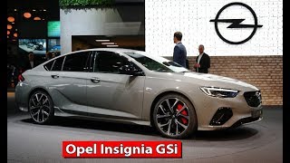 2018 Opel Insignia GSi  Walkaround Exterior amp Interior [upl. by Lidda87]