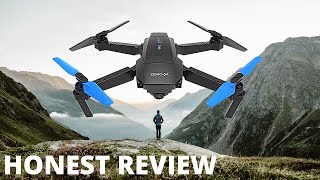 ZeroX Swift Foldable 720p HD Drone  An Honest Review [upl. by Latsirk625]