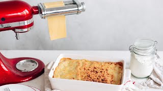 Lasagna recipe  KitchenAid [upl. by Reprah]