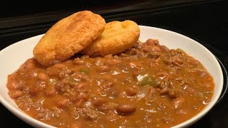 HOW TO MAKE DELICIOUS CHILI BEANS  PINTO BEANS RECIPE [upl. by Turnbull]