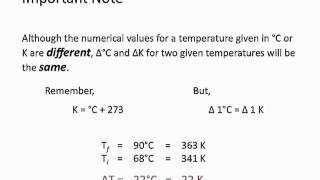 Heat Capacity and Specific Heat  Chemistry Tutorial [upl. by Leahey519]