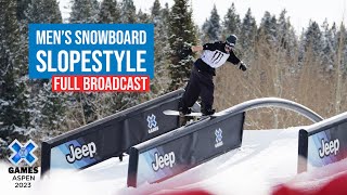 Jeep Men’s Snowboard Slopestyle FULL COMPETITION  X Games Aspen 2023 [upl. by Bealle419]