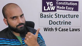 Basic Structure Doctrine  Constitution of India [upl. by Eilrebmik574]