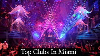 TOP 15 Nightclubs amp Lounges in MIAMI SOUTH BEACH [upl. by Berglund]