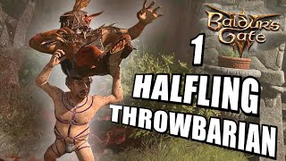 🔴 BG3 Solo Halfling Throwbarian [upl. by Royden63]