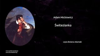 Adam Mickiewicz  Świtezianka [upl. by Ahseined430]