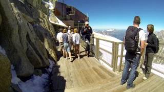 Daytrip to the quotAguille du Midi  Chamonix Mont Blanc HD movie [upl. by Halford]