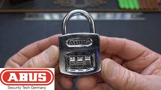 1413 Decode Abus 16040 Combination Padlock [upl. by Winny742]